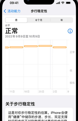 沙湾iPhone手机维修如何在iPhone开启'步行稳定性通知'