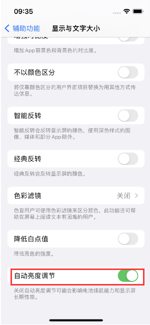 沙湾苹果15维修店分享iPhone 15 Pro系列屏幕亮度 